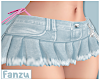 Denim mini skirt