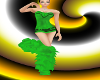 green rave corset