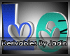 JAD Derivable LOVE Sign