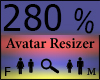 Any Avatar Size,280%