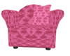 kids Pink Satin chair
