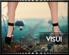 V| Black Strap Heels