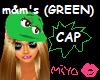 [Mi]m&m's CAP(green)
