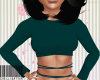 Backless Long Sleeve V