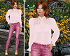 TF* Lace & Jeans Pink
