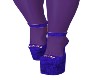 Sapphire Blue Heels