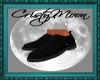 *CM*SUEDE SHOES-BLACK