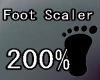 Foot  Scaler 200%