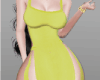 Sexy Dress Yellow