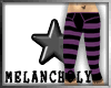 Oddball Leggings: Purple