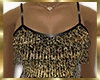 Gold/Black Flipper Dress
