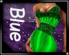 Green christmas Gown