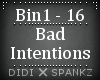Bad Intentions - Niykee