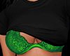 Green Lace Bra Tshirt B