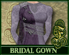 Bridal Gown Purple