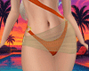Orange Heart Bikini