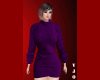 Dress Sweater Purple