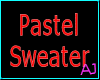 (AJ) Pastel Sweater