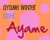 ~Ayame Winter Silver~