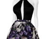 ~BG~ Purple Roses Skull
