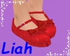 Pretty in Red Dau Shoes