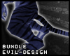 #Evil DarkBlue TigerTail