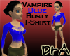 Vampire Bat Blue Tee