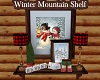 Winter Mountain Shelf