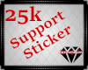 Dynasty 25k Sticker