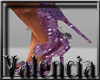 {CV}Purple Sequin heel