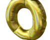 Letter O Golden Balloon