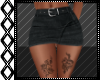 Black Jean Tat Skirt V2
