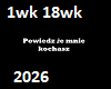 powiedz ze kochasz