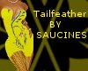Tailfeather Dress Yellow