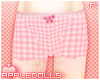 *A Pink Tartan Shorts
