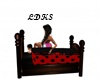 {LDKS}LadyBug Childs Bed