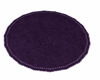 Purple Round Rug