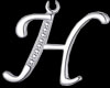 NECKLACE LETTER H 1 F