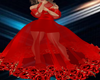 RED ROSE GOWN