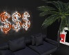 Chrome Dollar Neon Sign