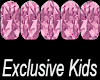 Pink Diamond Kids Nails