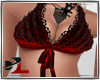 sexy red black bikini