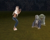skelton gravestone