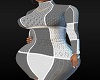 A19~Grey Block Dress