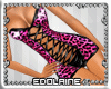 E~ PVC Leopard Pink