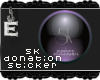 [e] 5K Donation Sticker