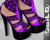 ! L! Purple Lace Shoes