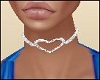 GLitter Heart Necklace