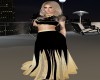 Gold & Black Shawl Layer