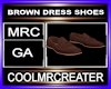 BROWN DRESS SHOES